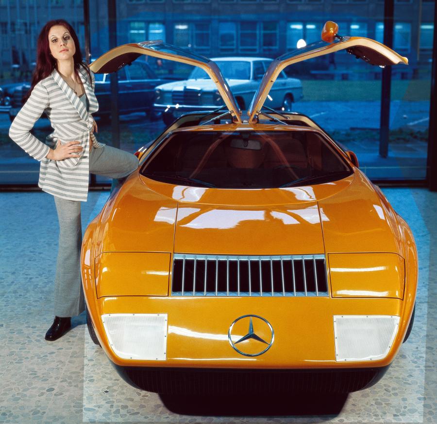  Mercedes-Benz C111-I Concept 1969 года  (фото 11 из 15)